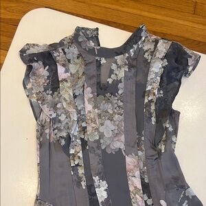 All Saints Multicolor Floral Top